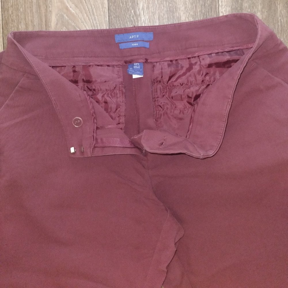 Apt. 9 Torie Midrise Dress Pants 10PS